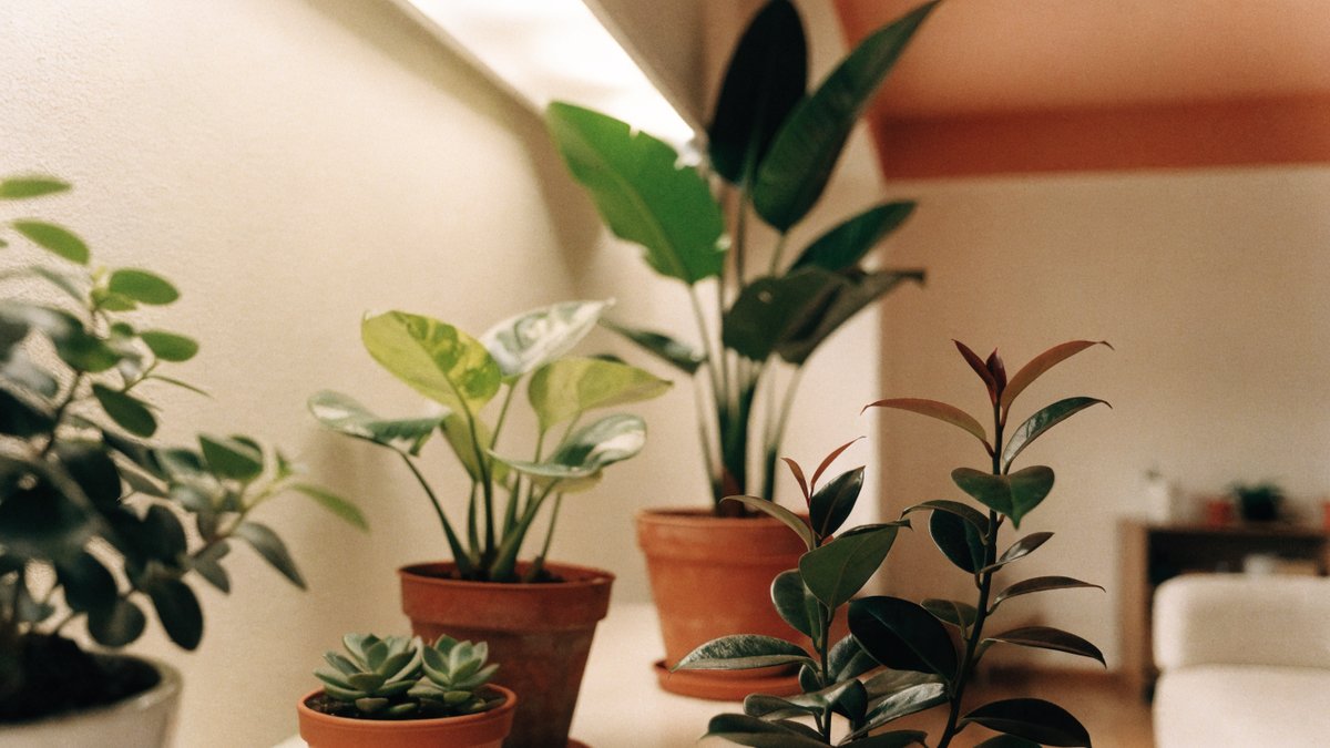 Com grow lights, plantas crescem mesmo sem janelas.