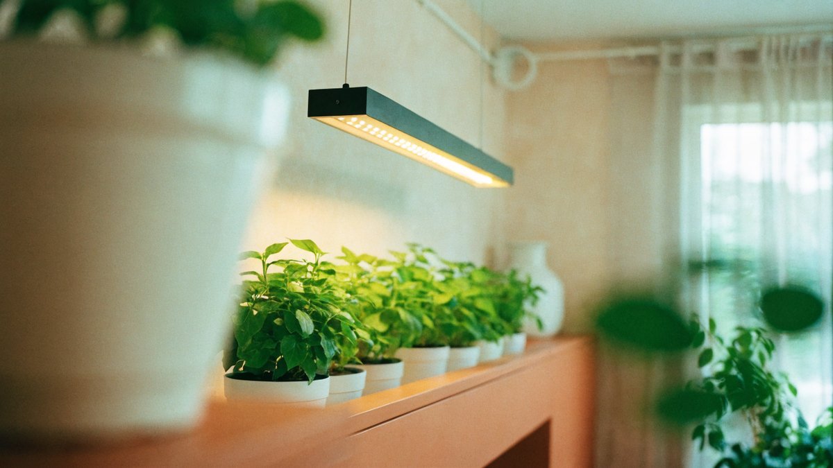 Guia simples de iluminação para plantas dentro de apartamento