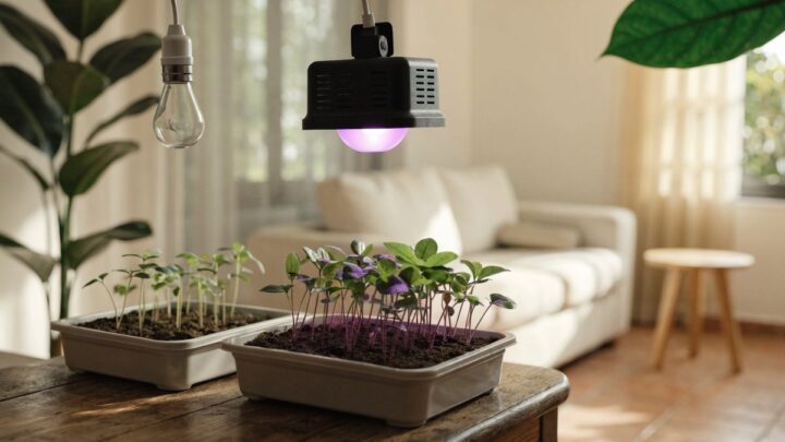 LED comum ou grow light? Entenda qual funciona melhor.