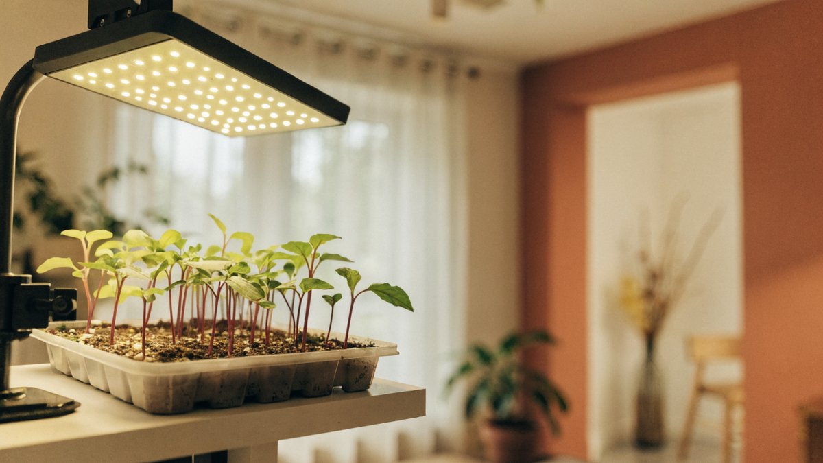 Grow lights de qualidade entregam o espectro completo de cultivo.