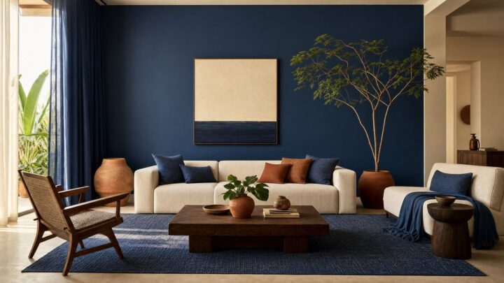 Azul na decoração 2026: como usar sem errar em cada peça