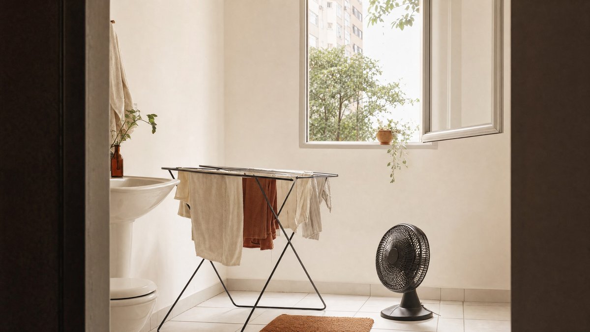 Como secar roupa em apartamento sem deixar cheiro de mofo